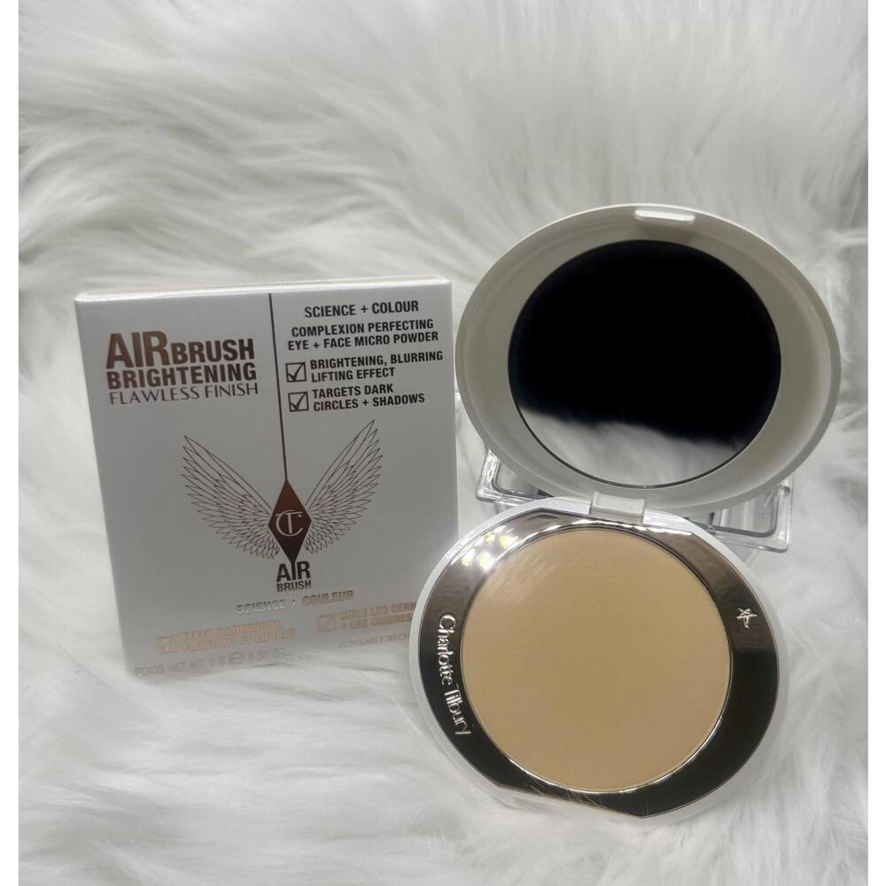 Charlotte Tilbury Air Brush Brightening Flawless Finish Micro Powder Tan-Deep 9g
